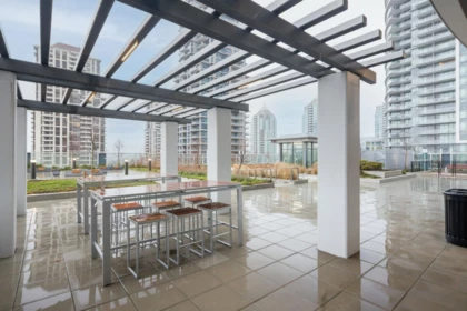 Outdoor Deck Photo of 2903 2085 Skyline Court, Burnaby, BC