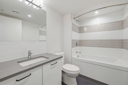 Powder Room Photo of 204 1519 Crown Street, North Vancouver, BC