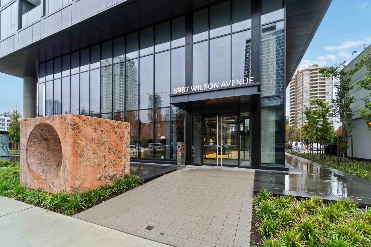 Exterior Rear Photo of 4004 5987 Wilson Avenue, Burnaby, BC