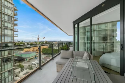 Outdoor Deck Photo of 902 1439 George Street, White Rock, BC