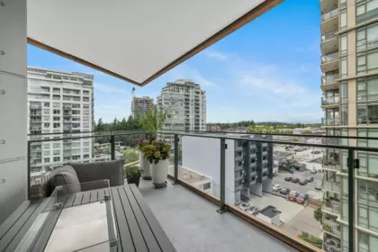 Outdoor Patio Photo of 902 1439 George Street, White Rock, BC
