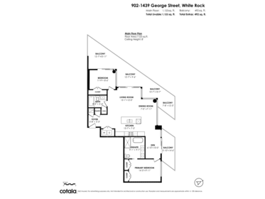 Playground / Recreational Area Near 902 1439 George Street, White Rock, BC