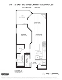 Hallway Photo of 311 122 E 3rd Street, North Vancouver, BC