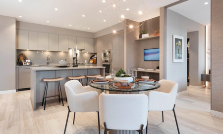 Kitchen Island Photo of 513 3588 Ketcheson Road, Richmond, BC