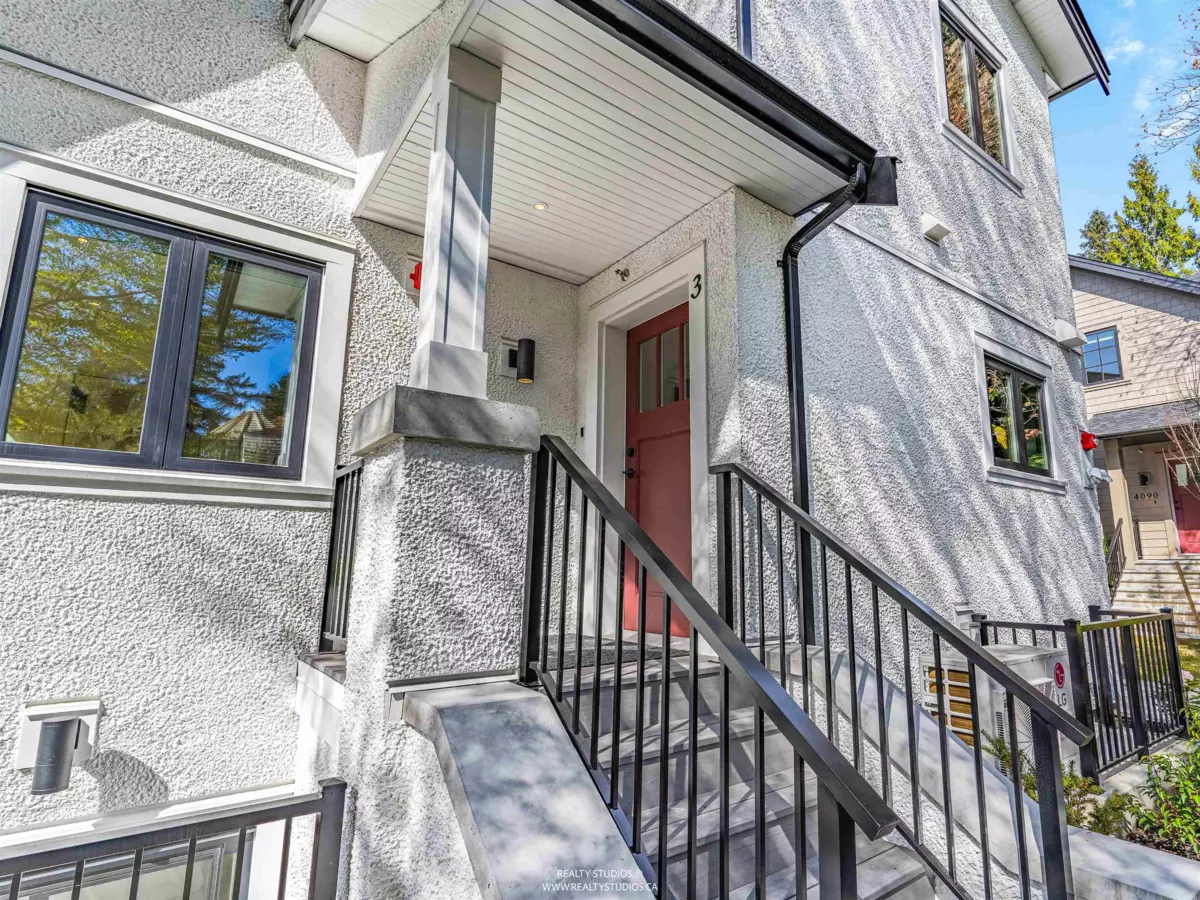 Exterior Rear Photo of 3 4088 Maple Crescent, Vancouver, BC