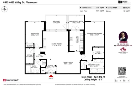Staircase Photo of 613 4685 Valley Drive, Vancouver, BC