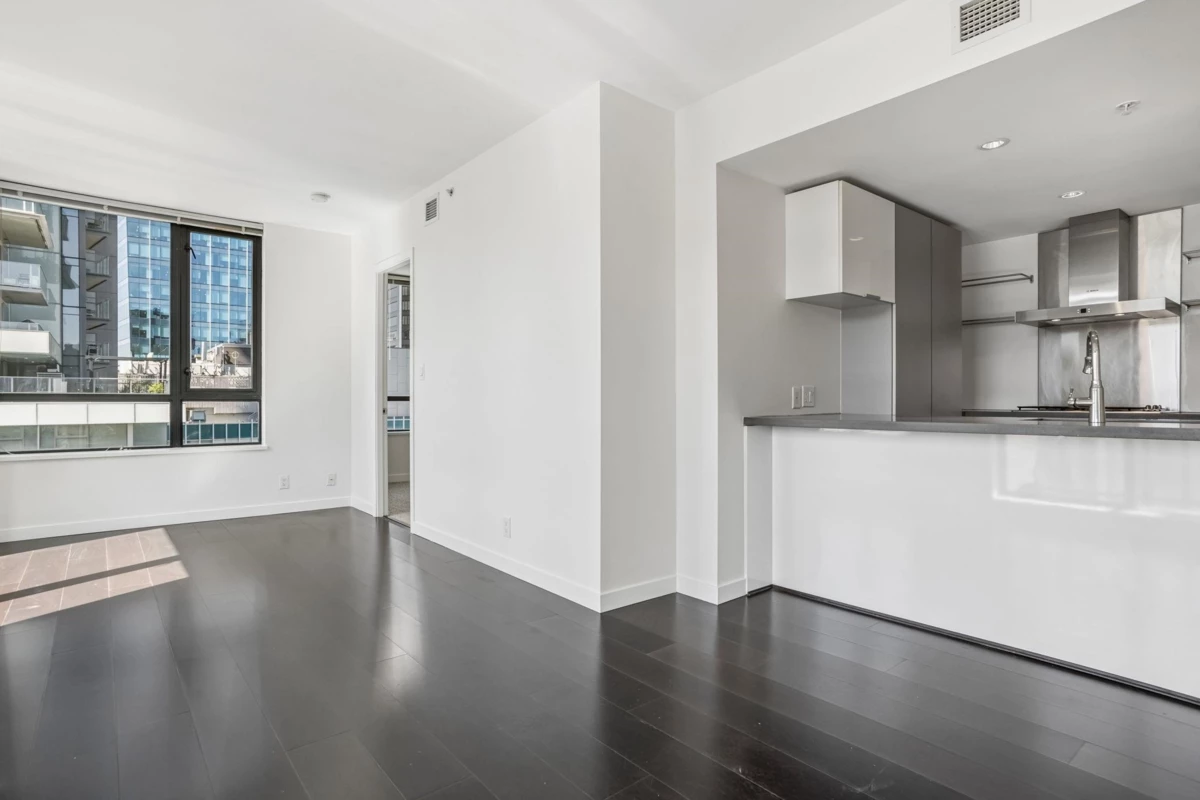 Dining Area Photo of 2203 788 Richards Street, Vancouver, BC