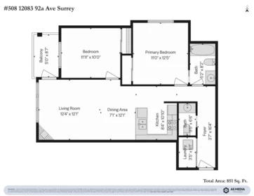 Garage Interior Photo of 508 12083 92a Avenue, Surrey, BC