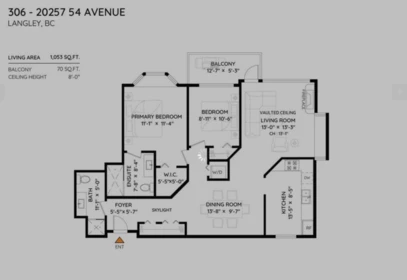 Staircase Photo of 306 20257 54 Avenue, Langley, BC