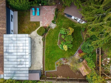 Aerial View of 1392 Chamberlain Drive, North Vancouver, BC