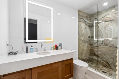Guest Bathroom Photo of 204 5629 Birney Avenue, Vancouver, BC
