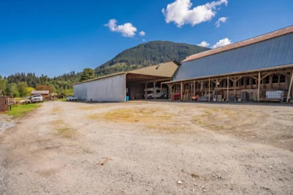 Aerial View of 9079 Sylvester Road, Mission, BC