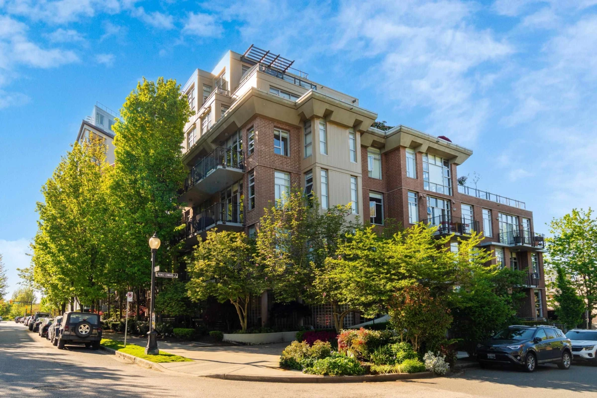 Exterior Rear Photo of 414 2635 Prince Edward Street, Vancouver, BC