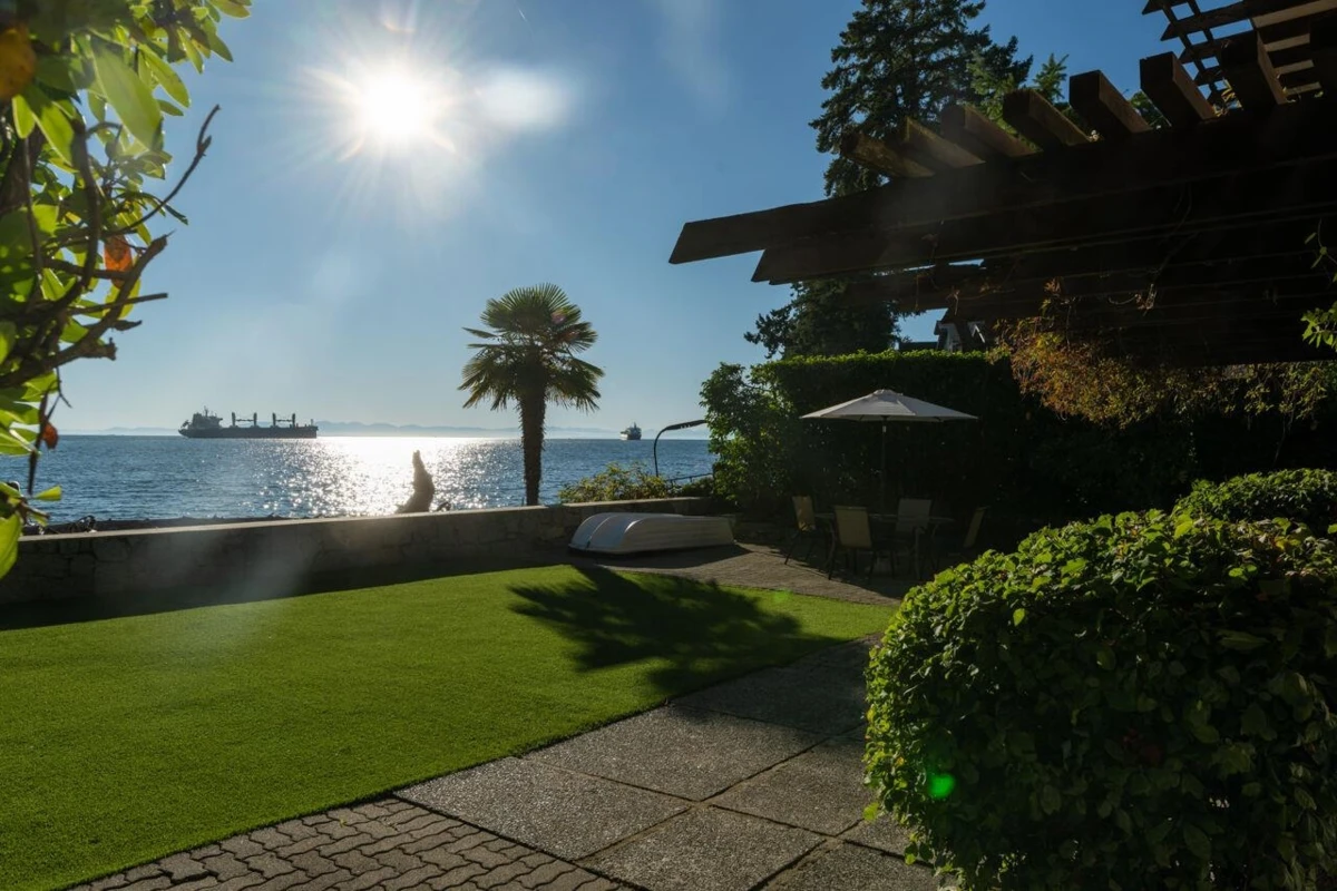 Exterior Rear Photo of 3248 Marine Drive, West Vancouver, BC