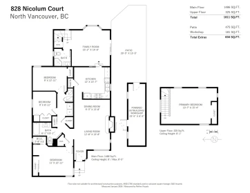 Staircase Photo of 828 Nicolum Court, North Vancouver, BC