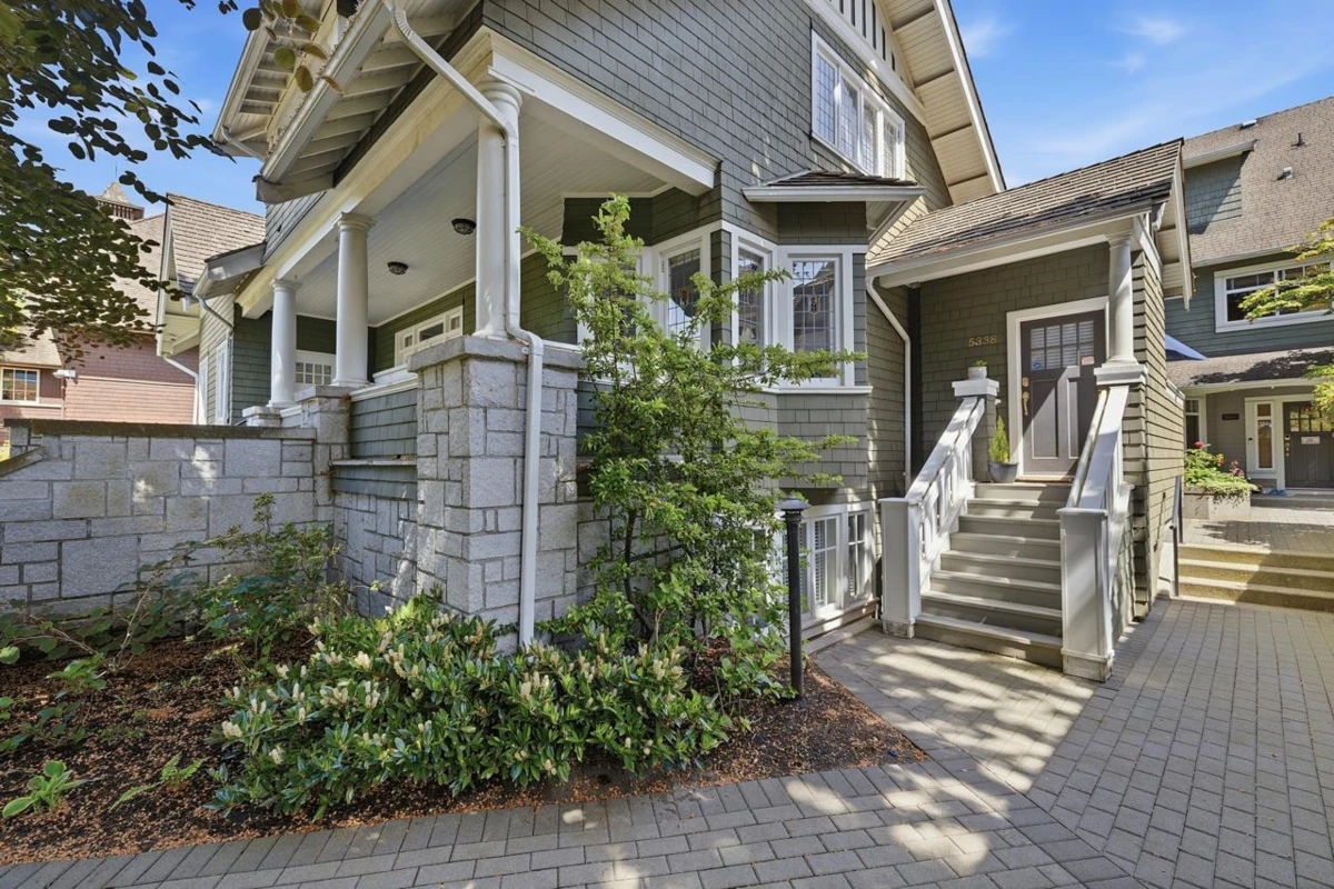Exterior Rear Photo of 5338 Larch Street, Vancouver, BC