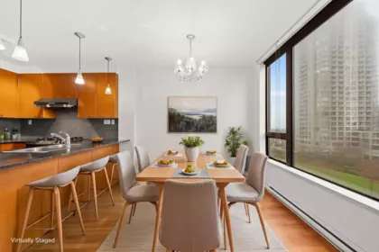 Breakfast Nook Photo of 609 7138 Collier Street, Burnaby, BC