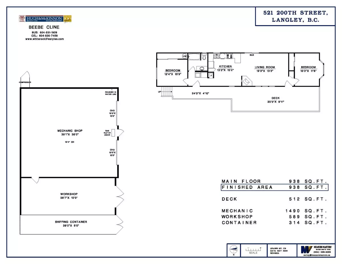 Exterior Rear Photo of 521 200 Street, Langley, BC