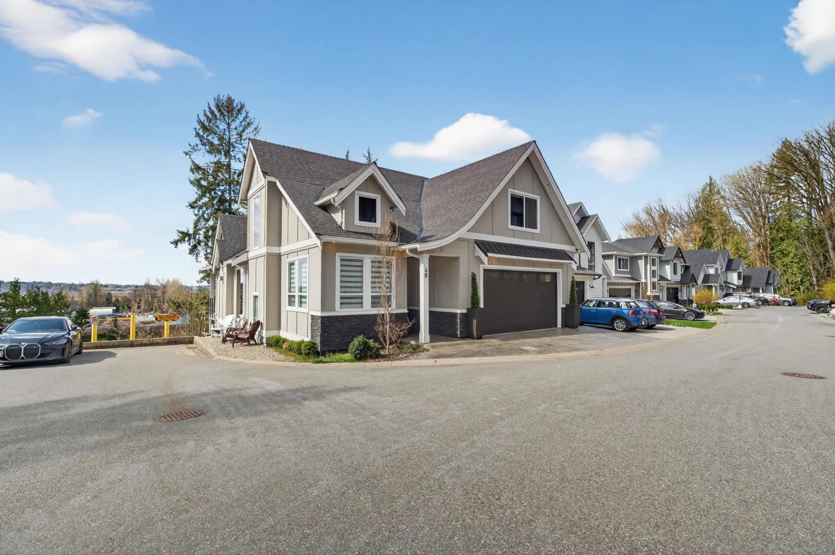 Exterior Rear Photo of 48 4295 Old Clayburn Road, Abbotsford, BC