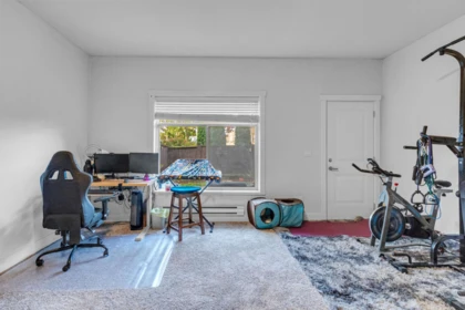 Basement Recreation Room Photo of 7 2950 Lefeuvre Road, Aberdeen, BC