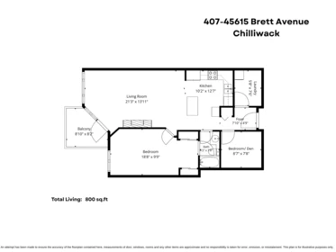 Kitchen Photo of 407 45615 Brett Avenue, Chilliwack, BC