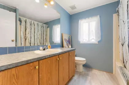 Basement Recreation Room Photo of 22 26892 Fraser Highway, Langley, BC