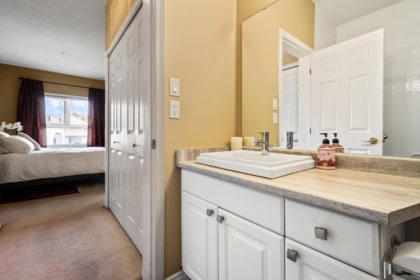 Basement Recreation Room Photo of 402 3172 Gladwin Road, Abbotsford, BC