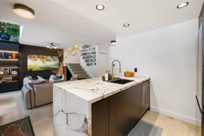 Basement Recreation Room Photo of 110 161 W Georgia Street, Vancouver, BC