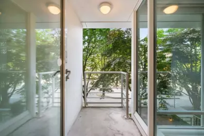Outdoor Deck Photo of 110 161 W Georgia Street, Vancouver, BC