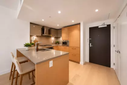 Kitchen Island Photo of 311 7228 Adera Street, Vancouver, BC