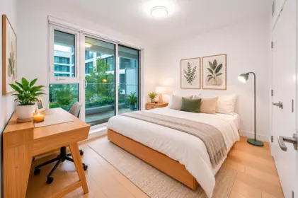 Primary Bedroom Photo of 311 7228 Adera Street, Vancouver, BC