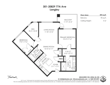 Office / Den Photo of 301 20829 77a Avenue, Langley, BC