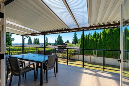 Aerial View of 382 Balfour Drive, Coquitlam, BC