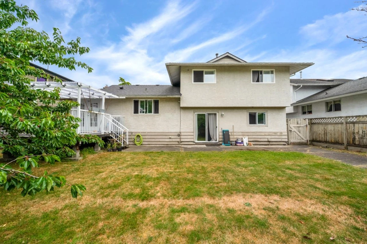 Exterior Rear Photo of 3431 Solway Drive, Richmond, BC