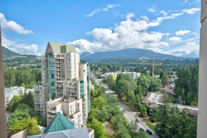 Aerial View of 1802 1190 Pipeline Road, Coquitlam, BC