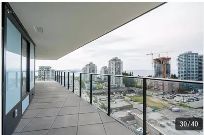 Outdoor Patio Photo of 1305 1588 Johnston Road, White Rock, BC