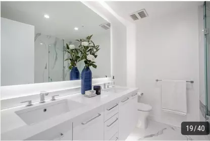Powder Room Photo of 1305 1588 Johnston Road, White Rock, BC