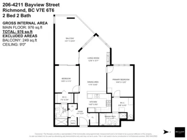 206 4211 Bayview Street, Richmond, BC, Richmond — Apartment/Condo for sale