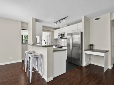 Kitchen Island Photo of 601 1003 Pacific Street, Vancouver, BC