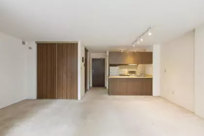 Kitchen Island Photo of 304 1330 Burrard Street, Vancouver, BC