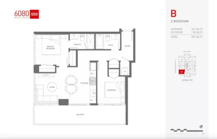 Bedroom 3 Photo of 709 6080 Mckay Avenue, Burnaby, BC