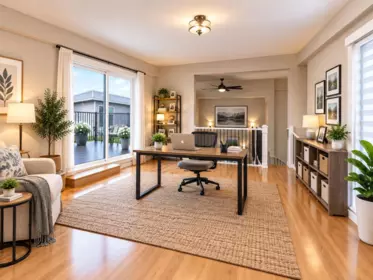 Basement Recreation Room Photo of 302 13911 70 Avenue, Surrey, BC