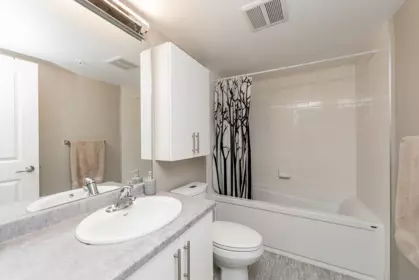 Guest Bathroom Photo of 302 13911 70 Avenue, Surrey, BC
