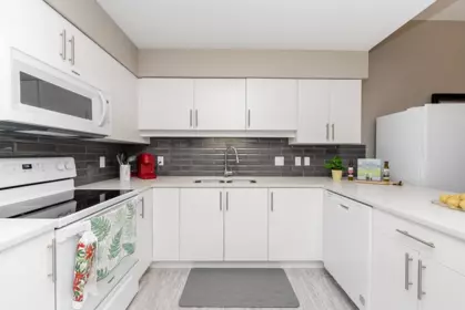 Kitchen Island Photo of 302 13911 70 Avenue, Surrey, BC