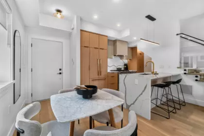 Dining Area Photo of 3 550 Kaslo Street, Vancouver, BC