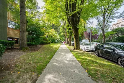 Aerial View of 902 1616 W 13 Avenue, Vancouver, BC