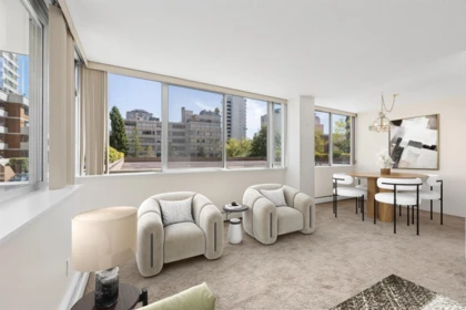 Dining Area Photo of 306 2055 Pendrell Street, Vancouver, BC