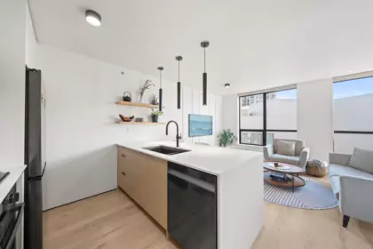 Dining Area Photo of 502 2979 Glen Drive, Coquitlam, BC