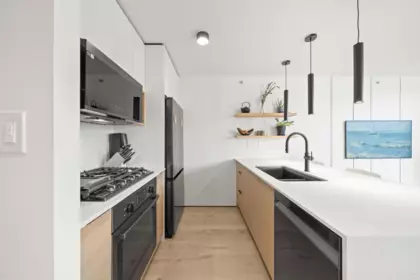 Kitchen Photo of 502 2979 Glen Drive, Coquitlam, BC