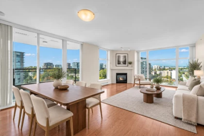 Dining Area Photo of 1106 8460 Granville Avenue, Richmond, BC